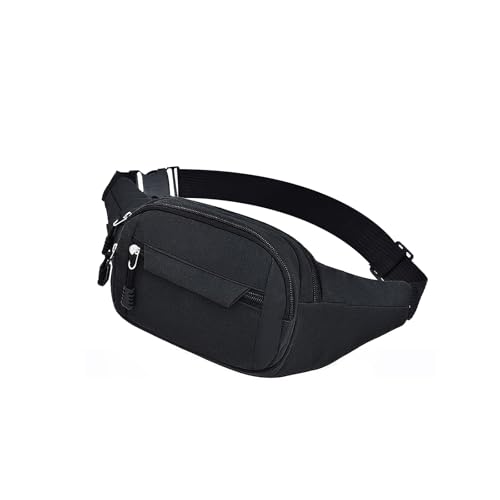 MultiValue Bauchtasche Hüfttasche Große Kapazität Multifunktional Organizer Brusttasche für Damen Herren Unisex Hüfttasche mit Reißverschluss und Verstellbarem Schultergurt für Wandern Radfahren Hund von MultiValue