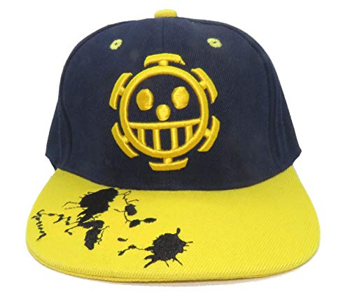 Multiculture Kappe Baseballcap mit Symbol Piratenbande Trafalgar Law von Multiculture