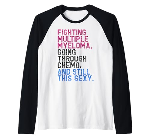 Herren Lustiger Multi-Myelom-Kämpfer Chemo-Patient inspirierend Raglan Herren Lustiger Multi-Myelom-Kämpfer Chemo-Patient inspirierend Raglan von Multiple Myeloma Cancer Awareness Designs