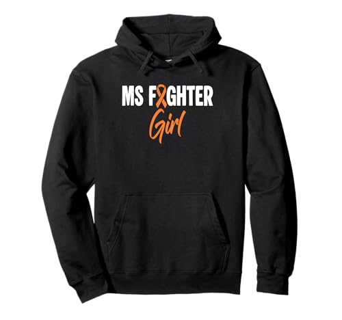 MS Fighter Girl MS Multiple Sclerosis Awareness Pullover Hoodie MS Fighter Girl MS Multiple Sclerosis Awareness Pullover Hoodie von Multiple Sklerose Bewusstsein Design Idee