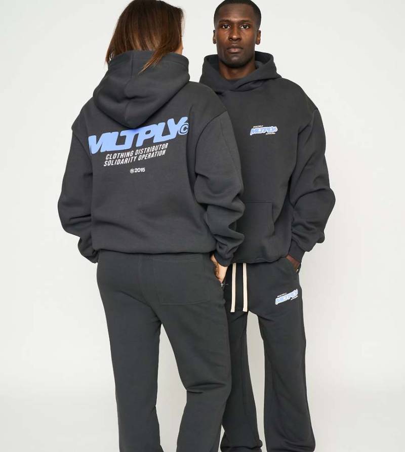 Multiply Apparel - Cooperation - Jogginghose in schwarze Limonade von Multiply Apparel
