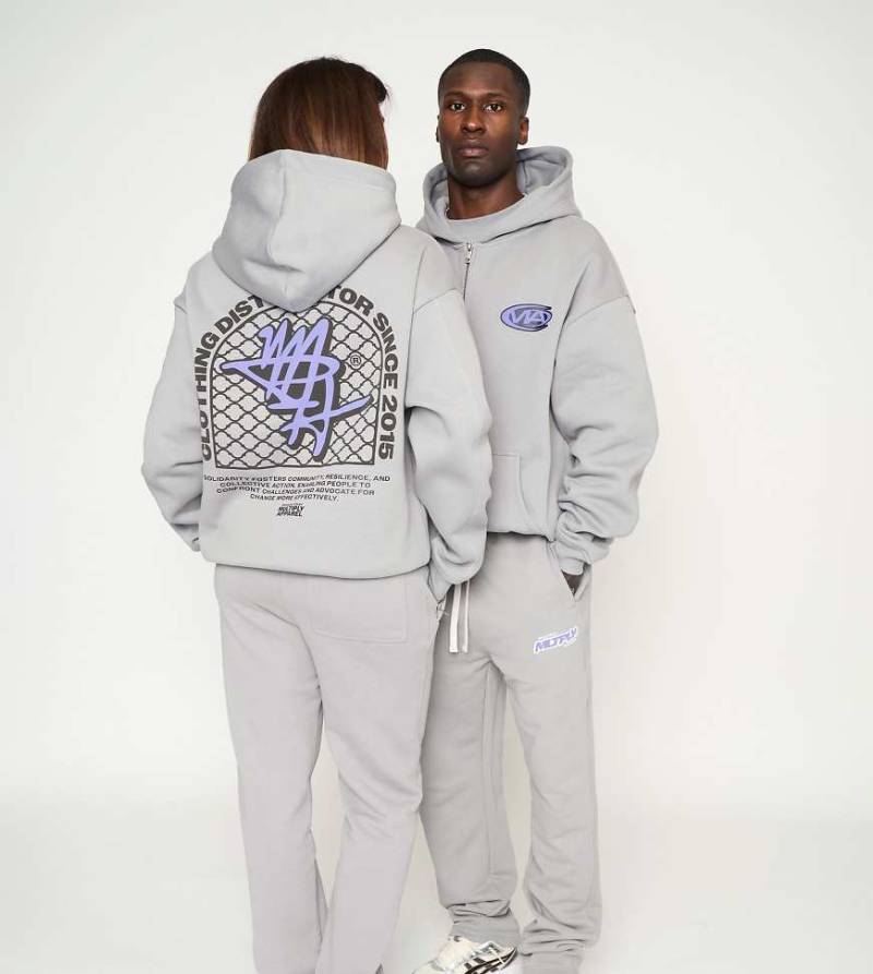 Multiply Apparel - Cooperation - Jogginghose in ultimativem Grau von Multiply Apparel