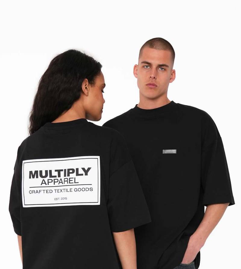 Multiply Apparel - Designation - Oversize-T-Shirt in Schwarz von Multiply Apparel