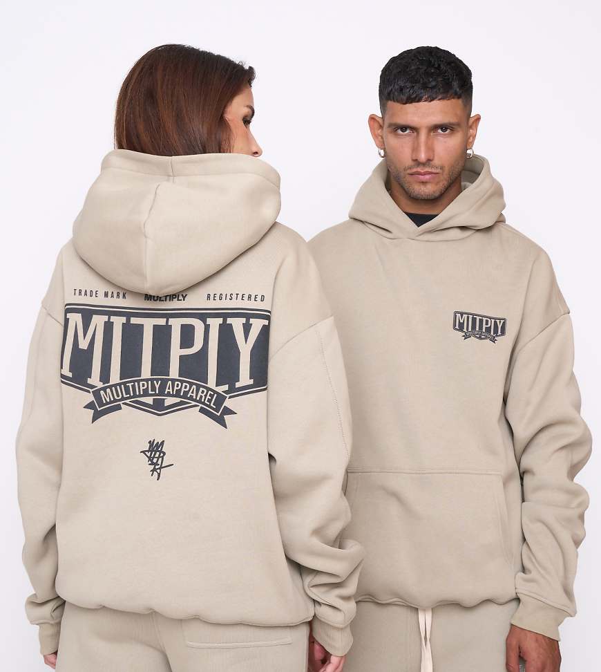 Multiply Apparel - Membership - Oversize-Kapuzenpullover in Seneca-Stein-Neutral Multiply Apparel - Membership - Oversize-Kapuzenpullover in Seneca-Stein-Neutral von Multiply Apparel