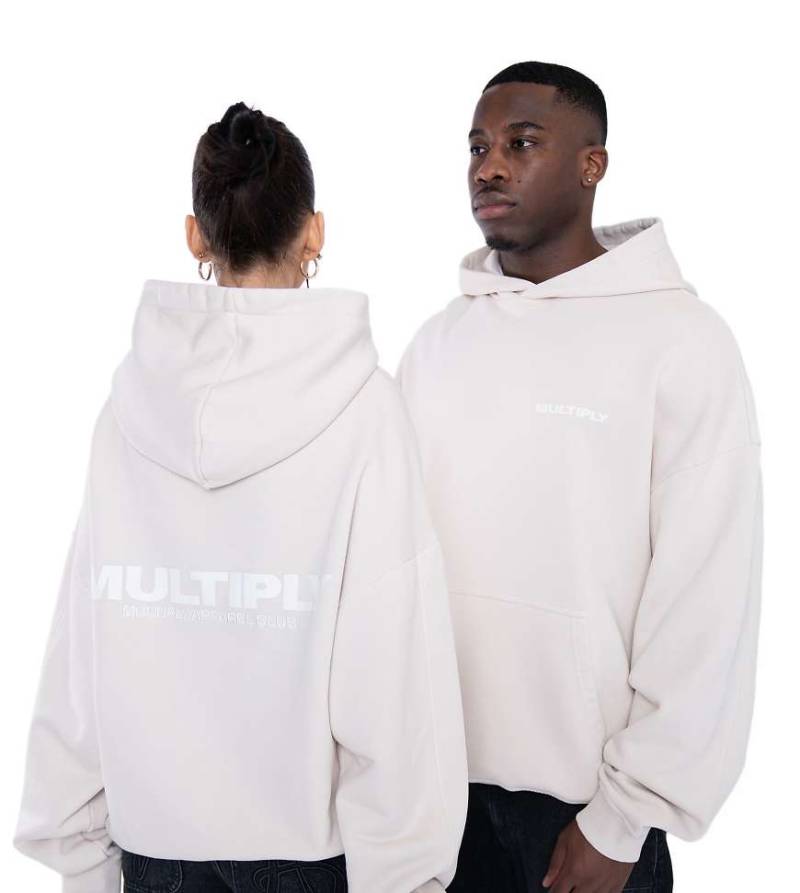 Multiply Apparel - Multiply - Oversize-Kapuzenpullover in Beige-Neutral von Multiply Apparel