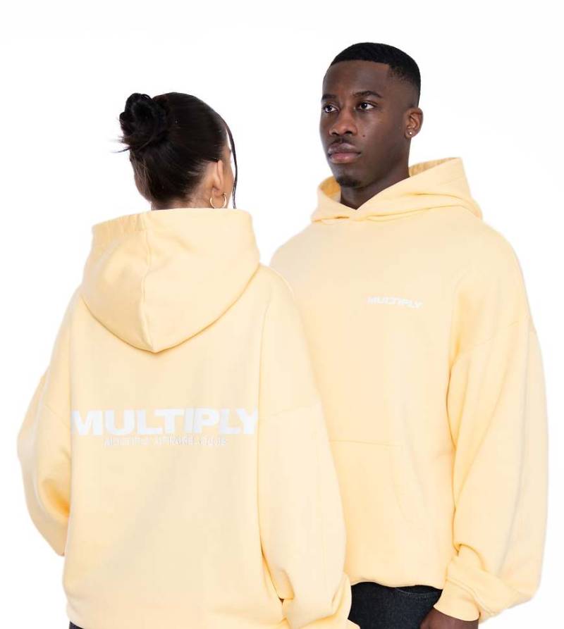 Multiply Apparel - Multiply - Oversize-Kapuzenpullover in Gelb von Multiply Apparel
