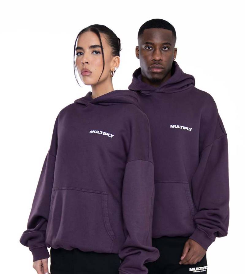 Multiply Apparel - Multiply - Oversize-Kapuzenpullover in Lila von Multiply Apparel