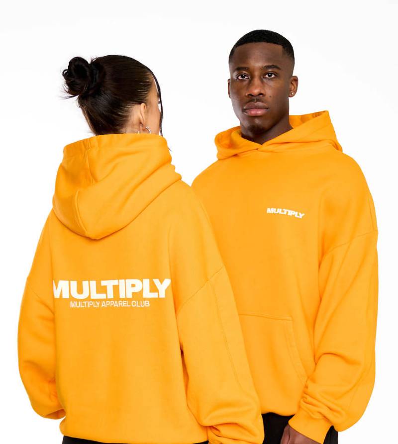 Multiply Apparel - Multiply - Oversize-Kapuzenpullover in Orange von Multiply Apparel