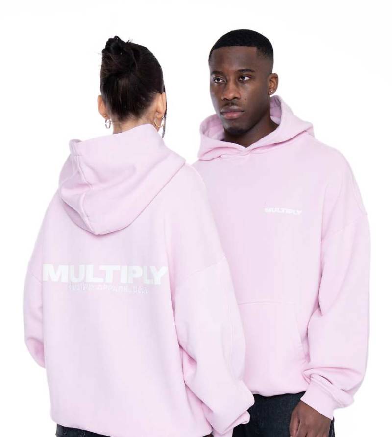 Multiply Apparel - Multiply - Oversize-Kapuzenpullover in Rosa von Multiply Apparel