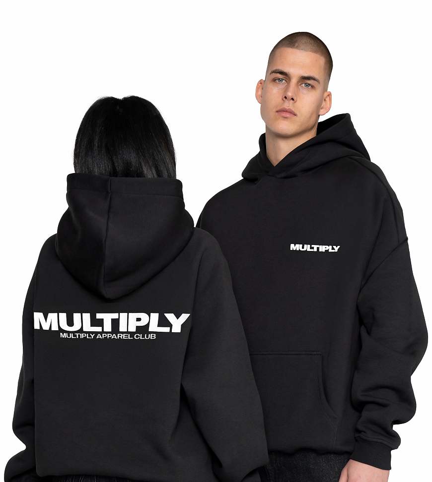 Multiply Apparel - Multiply - Oversize-Kapuzenpullover in Schwarz von Multiply Apparel