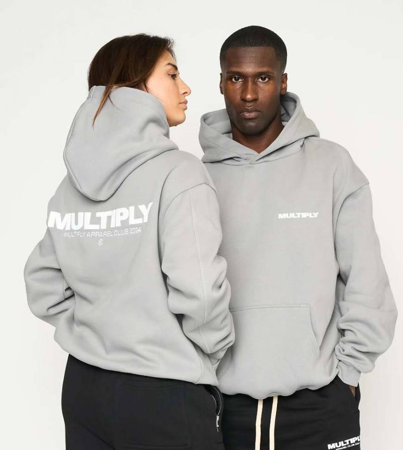 Multiply Apparel - Multiply - Oversize-Kapuzenpullover in ultimativem Grau von Multiply Apparel