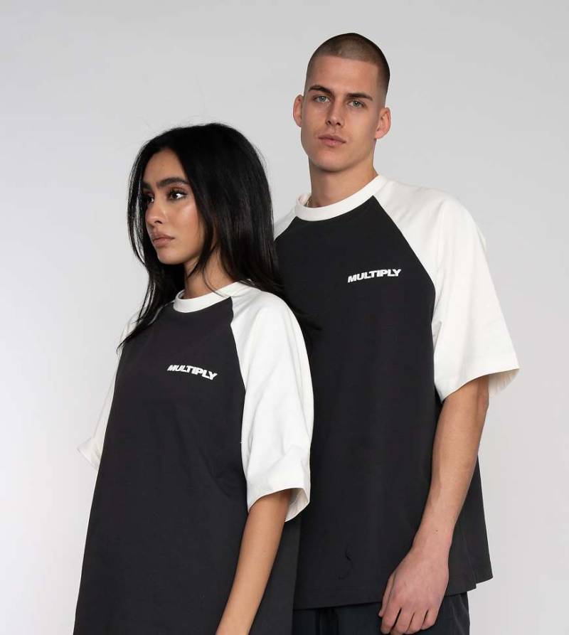 Multiply Apparel - Multiply - Oversize-T-Shirt in schwarze Limonade von Multiply Apparel