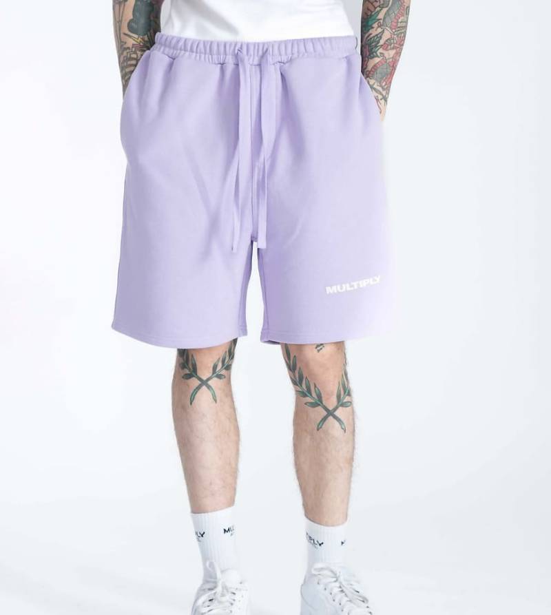 Multiply Apparel - Multiply - Shorts in Lavendel-Lila von Multiply Apparel