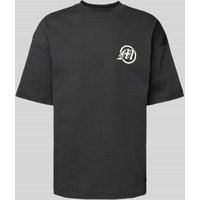 Multiply Apparel Oversized T-Shirt mit Logo-Print in Black, Größe M von Multiply Apparel
