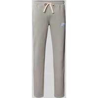 Multiply Apparel Sweatpants mit Label-Print in Mittelgrau, Größe L Multiply Apparel Sweatpants mit Label-Print in Mittelgrau, Größe L von Multiply Apparel