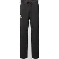 Multiply Apparel Sweatpants mit elastischem Bund in Black, Größe S von Multiply Apparel