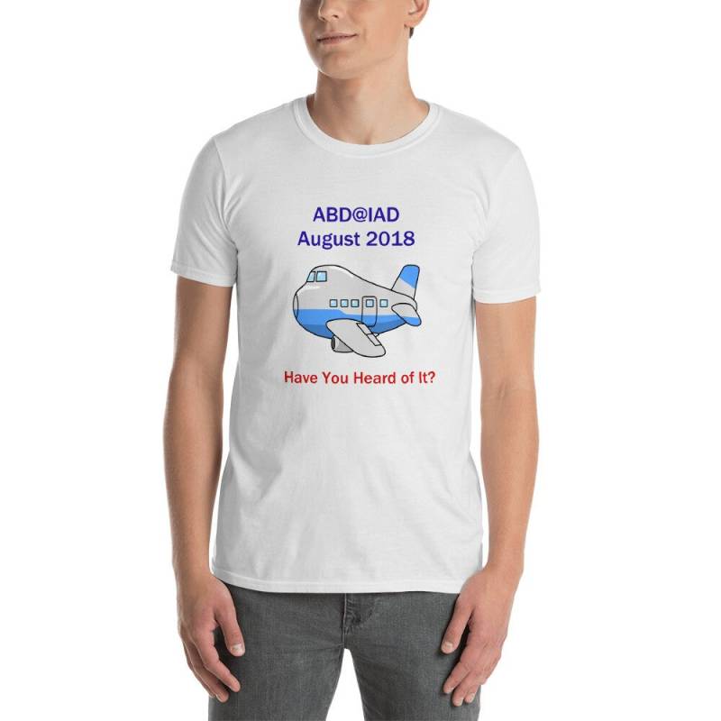 Geheimnis-Veranstaltung in Dulles Internationalen Kurzarm Unisex T-Shirt August 2018 Geheimnis-Veranstaltung in Dulles Internationalen Kurzarm Unisex T-Shirt August 2018 von MultiverseCorner