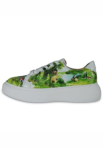 Mumka Damen Conejos Y Naturaleza Sneaker, Mehrfarbig, 37 EU von Mumka