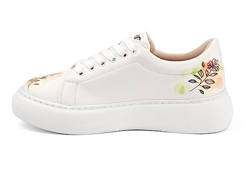 Mumka Damen Flores Sneaker, Mehrfarbig, 36 EU von Mumka