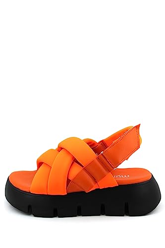 Mumka Damen Sandalias Cross Naranja Sandale, Orange, 40 EU von Mumka