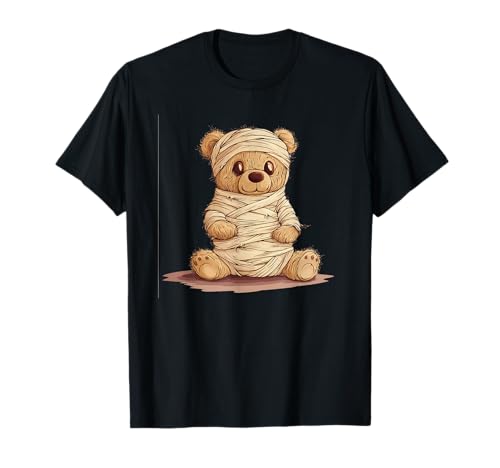 Süßer Mama-Teddybär für gruselige Nächte T-Shirt von Mummy Teddy Bear