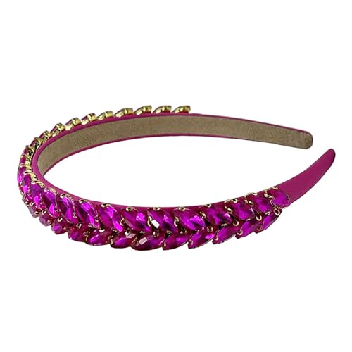 Blingbling Strass-Stirnband, hoher Totenkopf-Haarreif für Damen, mit Kristalldekorationen für formelle und besondere Anlässe von Mumuve