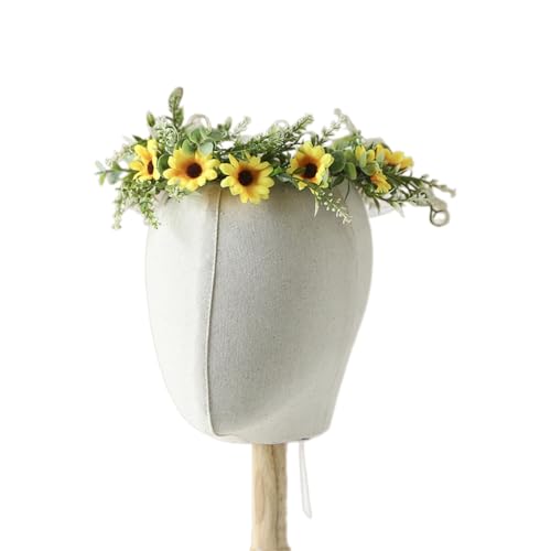 Braut-Stirnbänder, Blumenstirnbänder, Damengirlanden, Haarkranz, Brautblume für Hochzeit, Blumenkranz von Mumuve