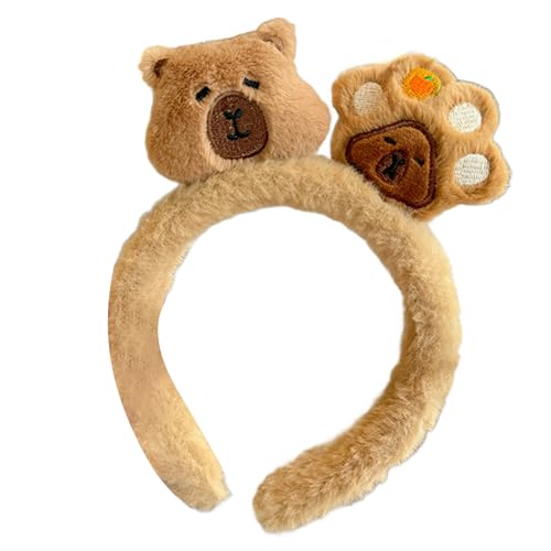 Capybaras Stirnbänder Cosplay Puppen Kopfbedeckung Haarbänder Haarklammer Make-up Waschen Gesicht Haarbänder Geburtstag Party von Mumuve