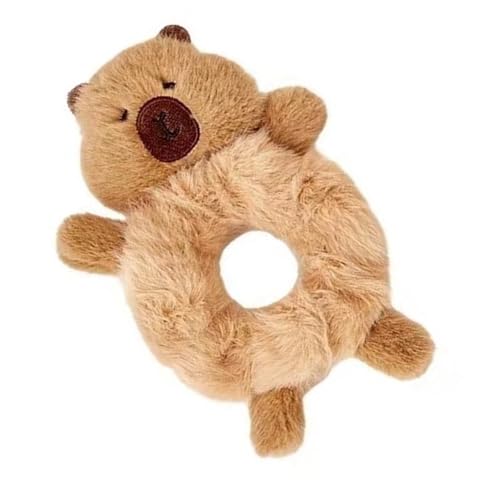 Cartoon-Capybaras Haargummis, Haargummi, Party-Kopfschmuck, lustiger Haargummi für Musikfestivals, lustige Foto-Requisiten von Mumuve