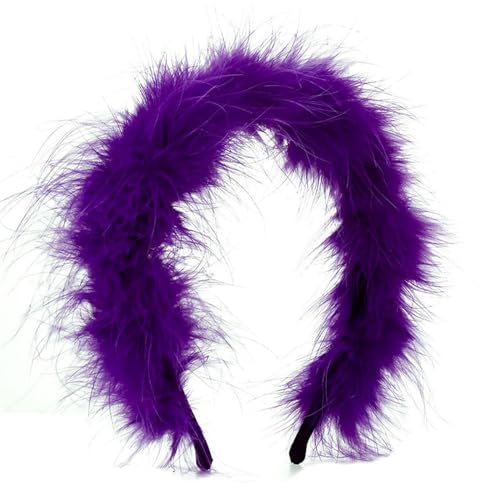 Feder Haarbänder Stirnband Weihnachten Haarband Party Supplies Für Frauen Haarschmuck Verkleidung Party Stirnbänder Party Haarband von Mumuve