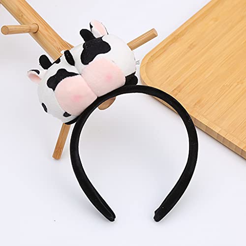 Haarband für Damen, Cartoon-Plüsch-Haarband, Schweinebutt, Anime, pelziger Hintern, Haar-Accessoires, rosa Hintern, elastisches Stirnband für Kopfklo von Mumuve