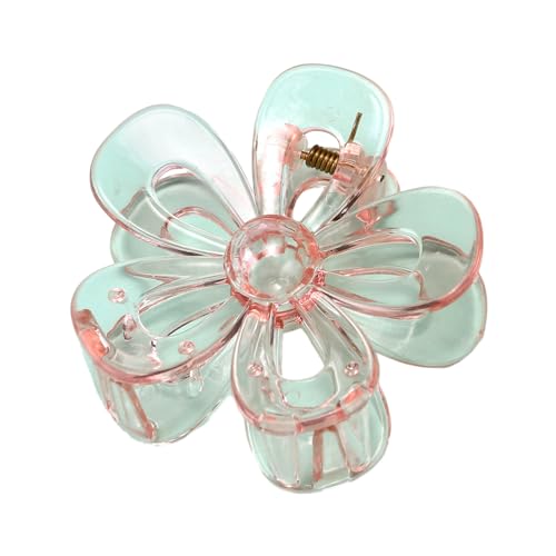 Haarklammer für Frauen Strand Blume Haarspange Haar Banane Clip Kiefer Klemme Haar Barrettes Weibliches Haar Dekorative Schmuck Mode Haarspange Floral Haarspange von Mumuve