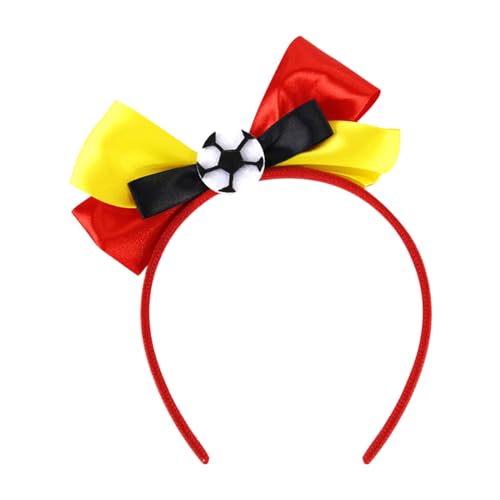 Kreatives Haarband in Schleifenform, für Damen, Sport, Event, Cheer, Stirnband für Fotografie, Fußballspiel, Cheer Haarband Kreatives Haarband in Schleifenform, für Damen, Sport, Event, Cheer, Stirnband für Fotografie, Fußballspiel, Cheer Haarband von Mumuve