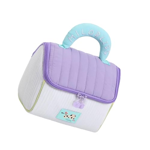 Lovely House Make-up-Tasche, große Kapazität, Kulturbeutel, Hand-Kosmetiktasche, Hautpflege-Aufbewahrungstasche, Reise-Kulturbeutel für Damen, C, Mass Beauty von Mumuve