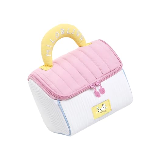 Lovely House Make-up-Tasche, große Kapazität, Kulturbeutel, Hand-Kosmetiktasche, Hautpflege-Aufbewahrungstasche, Reise-Kulturbeutel für Damen, D, Mass Beauty von Mumuve