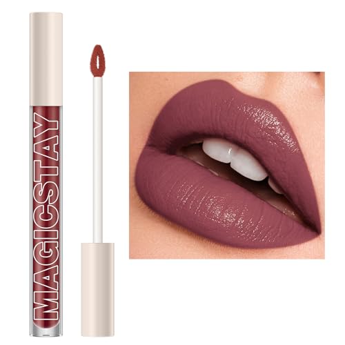 Make Up Flüssiger Lippenstift Wasserdicht Langlebig Lipgloss Rot Samt Lippenstifte Damen Kosmetik Lipgloss Flüssiger Lippenstift Wasserdicht Pigmentierter Lipgloss Lipgloss von Mumuve