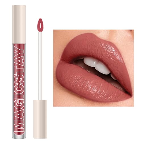 Make Up Flüssiger Lippenstift Wasserdicht Langlebig Lipgloss Rot Samt Lippenstifte Damen Kosmetik Lipgloss Flüssiger Lippenstift Wasserdicht Pigmentierter Lipgloss Lipgloss von Mumuve