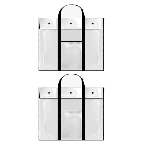 Mumuve 2 praktische Poster-Aufbewahrungstaschen für Künstler und Lehrer, große Kunstwerke, Kunstwerk-Tasche, Aufbewahrung, Schwarz , Single: 80*65cm von Mumuve