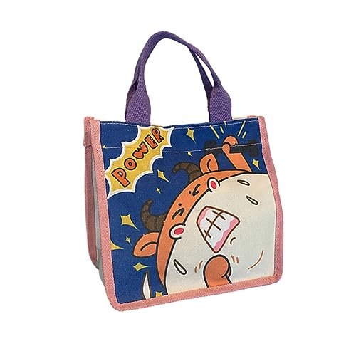 Mumuve 2023 Neue Handtasche Cartoon Freizeittasche Große Kapazität Reisetasche Tasche Vielseitige Tasche für Mädchen Frauen, Mehrfarbig, 16 Stück, As shown in the picture (error 1-3cm) von Mumuve