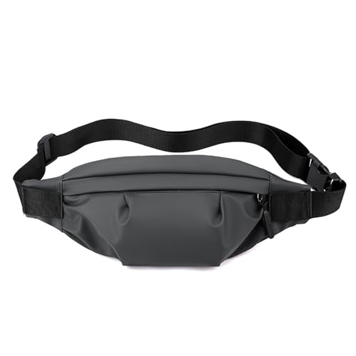 Mumuve 2023 Neue Hüfttasche Nylon Pack Große Kapazität Gürteltasche Brusttasche für Herren Vielseitig Spritzwassergeschützt Crossbody Taille, grau, As shown in the picture (error 1-3cm) von Mumuve