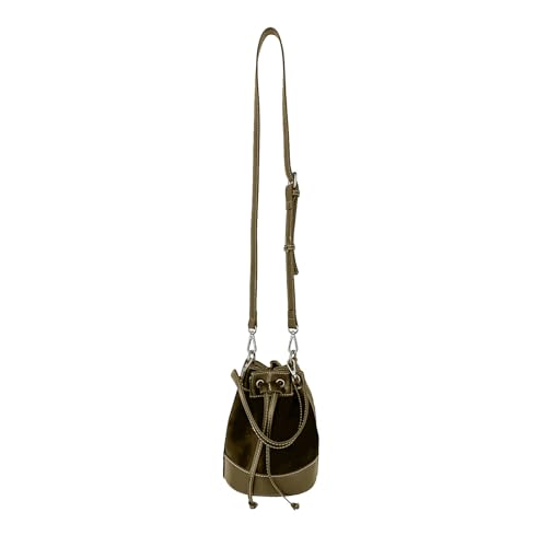 Mumuve 2023 Umhängetasche mit Kordelzug, einfache modische Umhängetasche, große Kapazität, vielseitige Plüschtasche für Damen, grün, As shown in the picture (error 1-3cm) von Mumuve