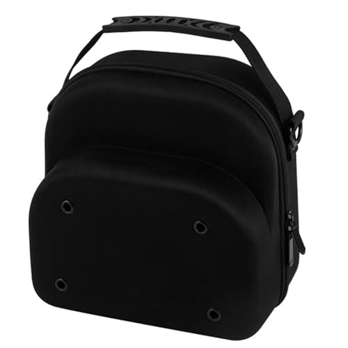 Mumuve Aufbewahrungstasche für Kappen, EVA-Hartschalenkoffer für Baseballkappen, Reisen, Zuhause, Aufbewahrung, Handgepäcktasche, Rucksack, Huttasche, Schwarz , 27*27*14cm von Mumuve