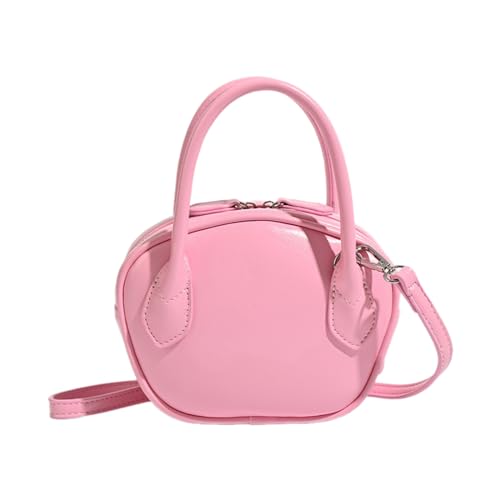 Mumuve Damentasche im koreanischen Stil, Umhängetasche, modische Umhängetasche, PU-Leder, Kuriertasche, Einkaufstasche, Bowlingtasche, HOT, As shown in the picture (1-3cm error) von Mumuve