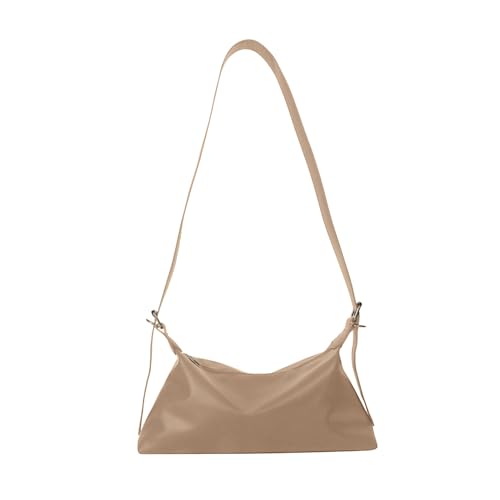 Mumuve Einfache Tasche, leichte Pendlertasche, modische Umhängetasche, Damen, Umhängetasche, Geldbörse, elegante Handtasche, khaki, As shown in the picture (error 1-3cm) von Mumuve