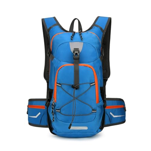 Mumuve Fahrradrucksack für Damen und Herren, wasserdicht, Sport-Rucksack, Reiserucksack, große Kapazität, Rucksack, Bergsteigen, Saphir, As shown in the picture (1-3cm error) von Mumuve
