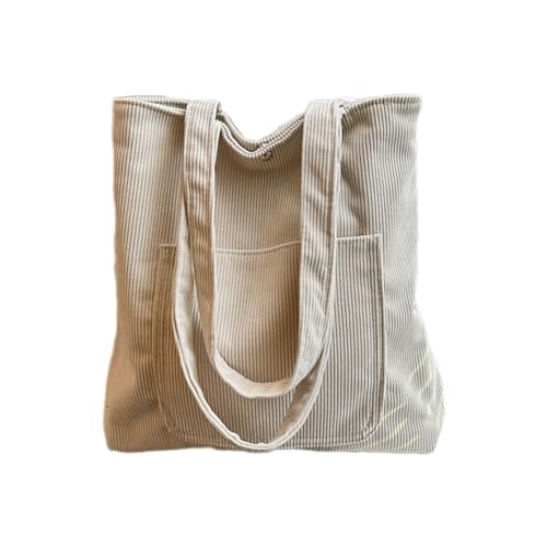 Mumuve Geräumige und stilvolle Umhängetasche, große Kapazität, praktische Aufbewahrung, Handtasche für versch, weiß, As shown in the picture (error 1-3cm) von Mumuve