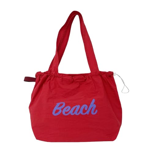 Mumuve Große Kapazität Achseltasche für Frauen Mädchen Kordelzug Schultertasche Schüler Schultasche Einkaufstasche Brief Unterarm, Mehrfarbig: 17, As shown in the picture (1-3cm error) von Mumuve