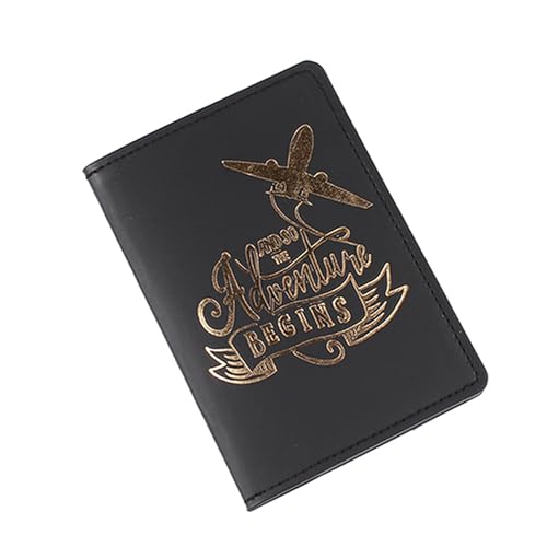 Mumuve Halter Dokument Kreditkarte Ticket Halter Reise Etui für Männer Frauen Uni, Schwarz , As shown in the picture (error 1-3cm) von Mumuve