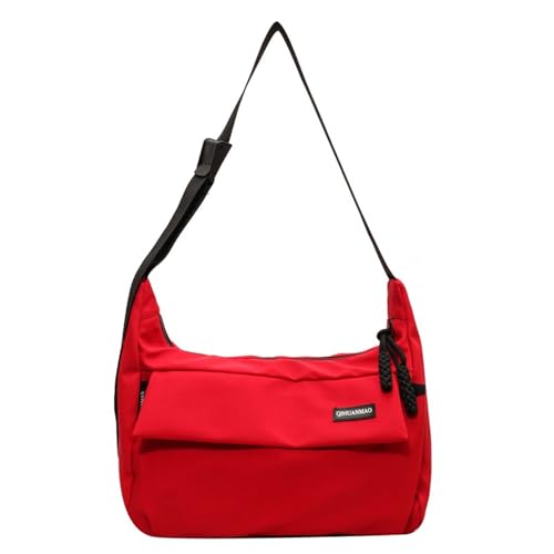 Mumuve Japanische Umhängetasche für Damen und Herren, mit verstellbarem Riemen, große Kapazität, Schul-Umhängetasche für den täglichen Gebrauch, Mehrfarbig: 14, As shown in the picture (1-3cm error) von Mumuve