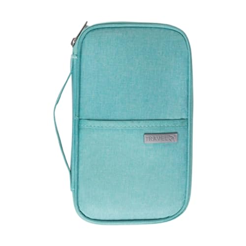 Mumuve Kompakte Aufbewahrungstasche Kartenhalter für Damen und Herren Stilvolle und praktische Dokumente, blau, As shown in the picture (error 1-3cm) von Mumuve
